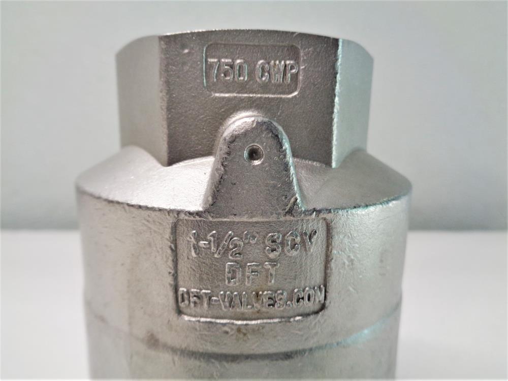 DFT 1.5" Threaded Check Valve #8373